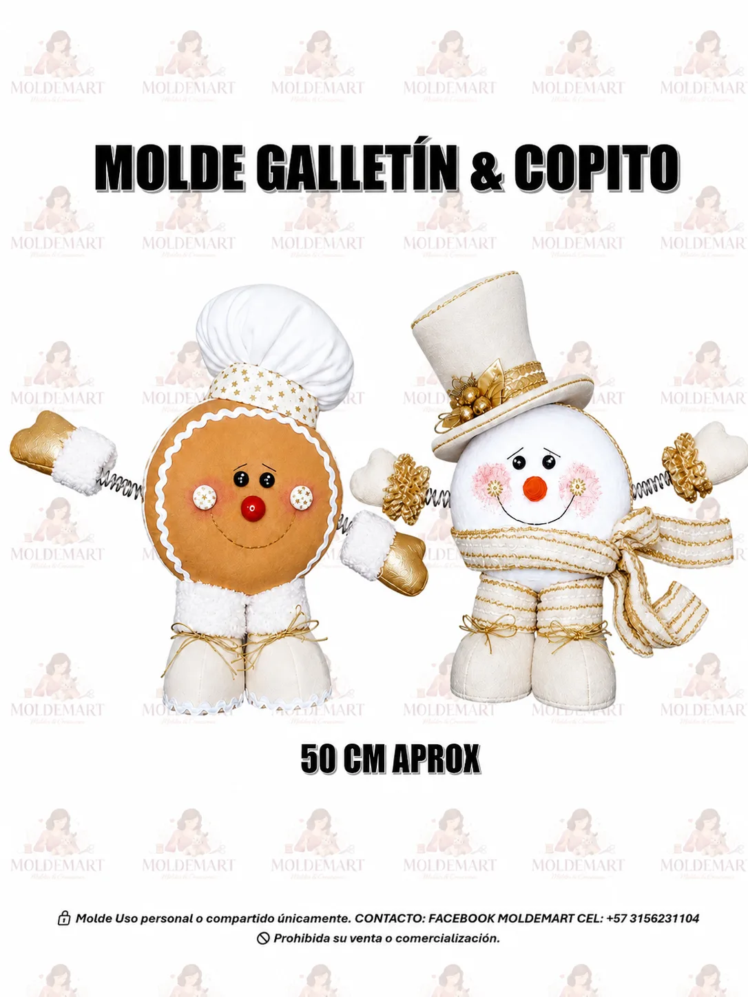 Molde Galletin & Copito — foto 1 de 1